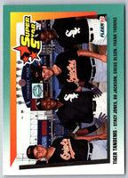 1992 Fleer Stacy Jones/Bo Jackson/Gregg Olson/Frank Thomas #701