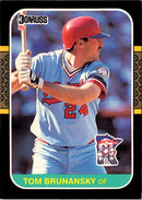 1987 Donruss Tom Brunansky