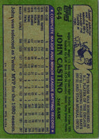 1982 Topps John Castino #644
