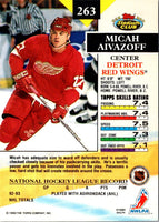 1993 Stadium Club Micah Aivazoff #263 Rookie