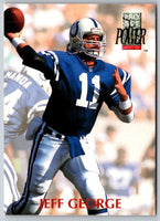 1992 Pro Set Power Jeff George #111