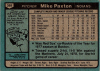 1980 Topps Mike Paxton #388