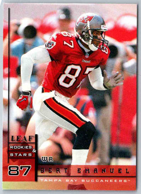 1998 Leaf Rookies And Stars Bert Emanuel #67