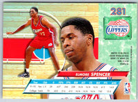 1992 Fleer Ultra Elmore Spencer #281