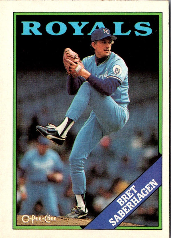 1988 O-Pee-Chee Bret Saberhagen #5