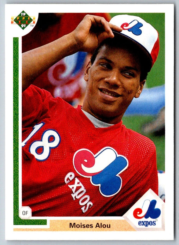 1991 Upper Deck Moises Alou #665