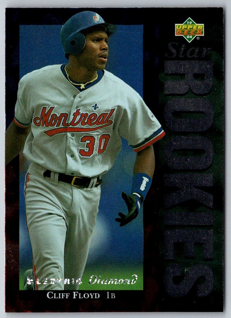 1994 Upper Deck Electric Diamond Cliff Floyd