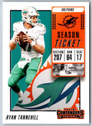 2018 Panini Contenders Ryan Tannehill