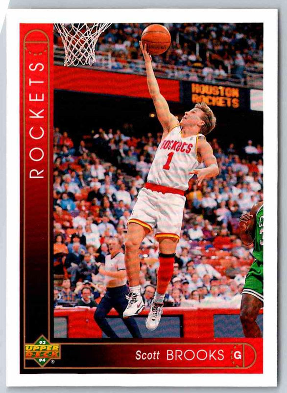 1993 Upper Deck Scott Brooks #131