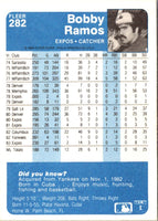 1984 Fleer Bobby Ramos #282