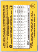 1986 Donruss Mike Marshall