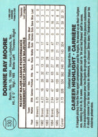 1986 Leaf Donnie Moore #130