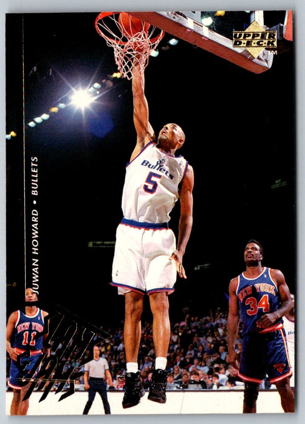 1995 Upper Deck Juwan Howard #348