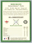 2003 Fleer Tradition Mark Mulder