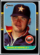 1987 Donruss Charlie Kerfeld