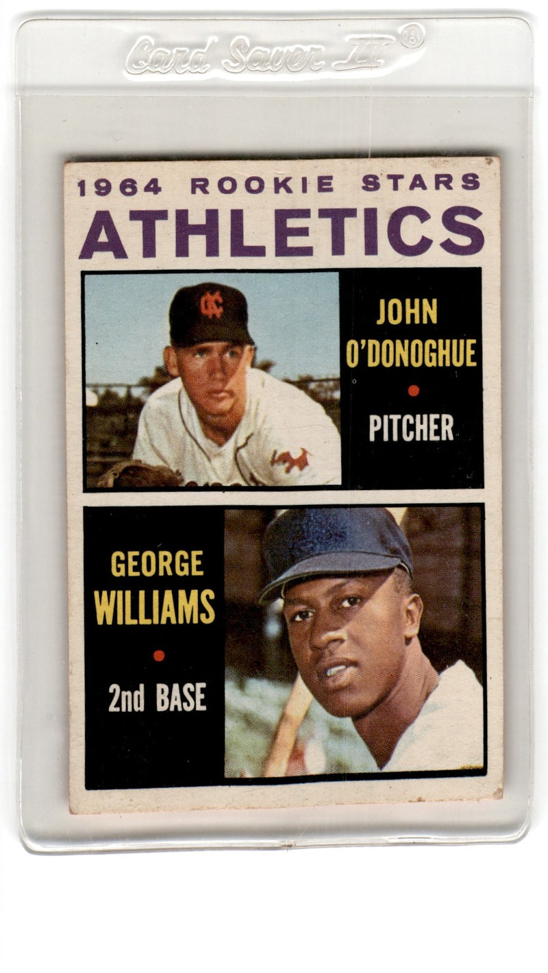 1964 Topps 1964 Athletics Rookie Stars - John O'Donoghue/George Williams