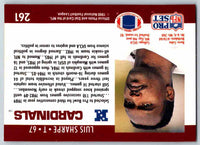 1990 Pro Set Luis Sharpe #261