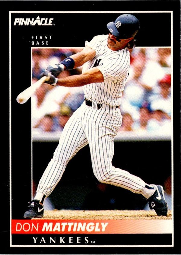 1992 Pinnacle Don Mattingly #23