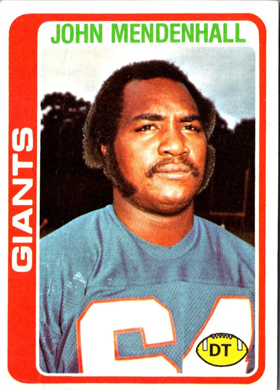 1978 Topps John Mendenhall #75
