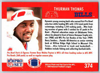 1990 Pro Set Thurman Thomas #374