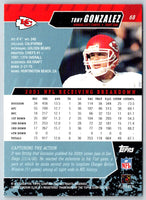 2002 Stadium Club Tony Gonzalez #68