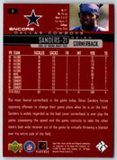 1999 Upper Deck Encore Deion Sanders