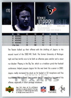 2003 Upper Deck Bennie Joppru #170 Rookie