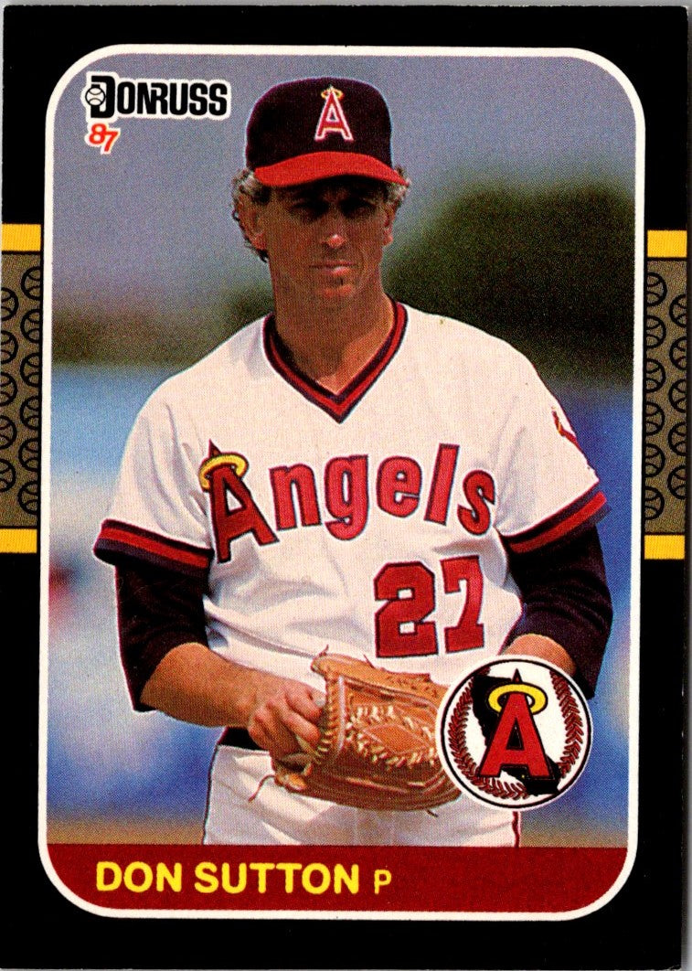 1987 Donruss Don Sutton