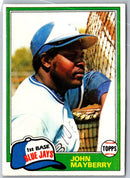 1981 Topps John Mayberry