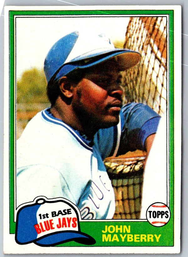 1981 Topps John Mayberry #169