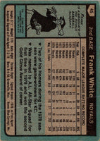 1980 Topps Frank White #45