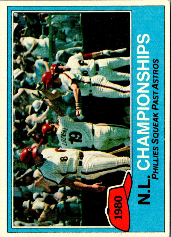 1981 Topps 1980 NL Championships #402