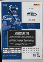 2018 Playoff Absolute Memorabilia Russell Wilson #89