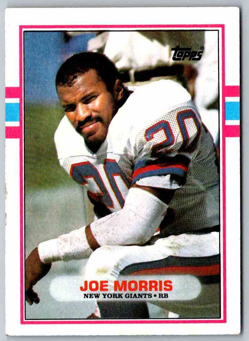 1989 Topps Joe Morris