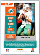 2018 Panini Contenders Ryan Tannehill