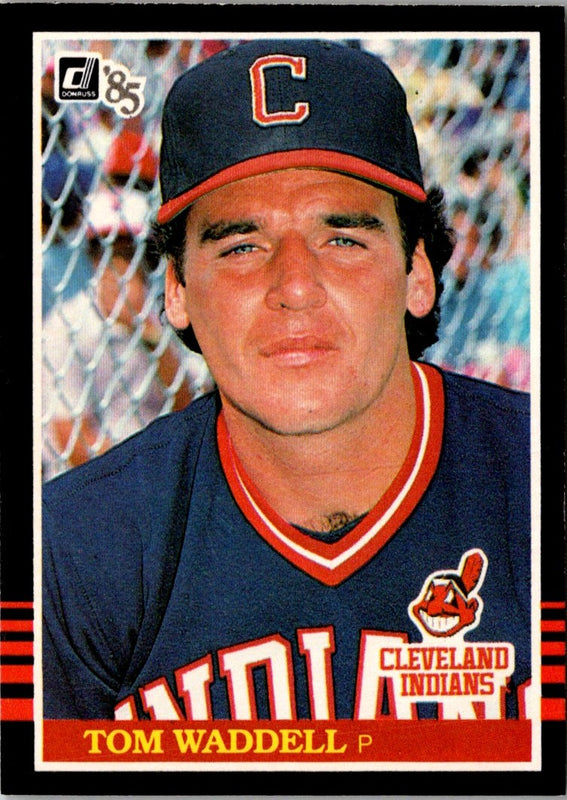 1985 Donruss Tom Waddell #582 Rookie