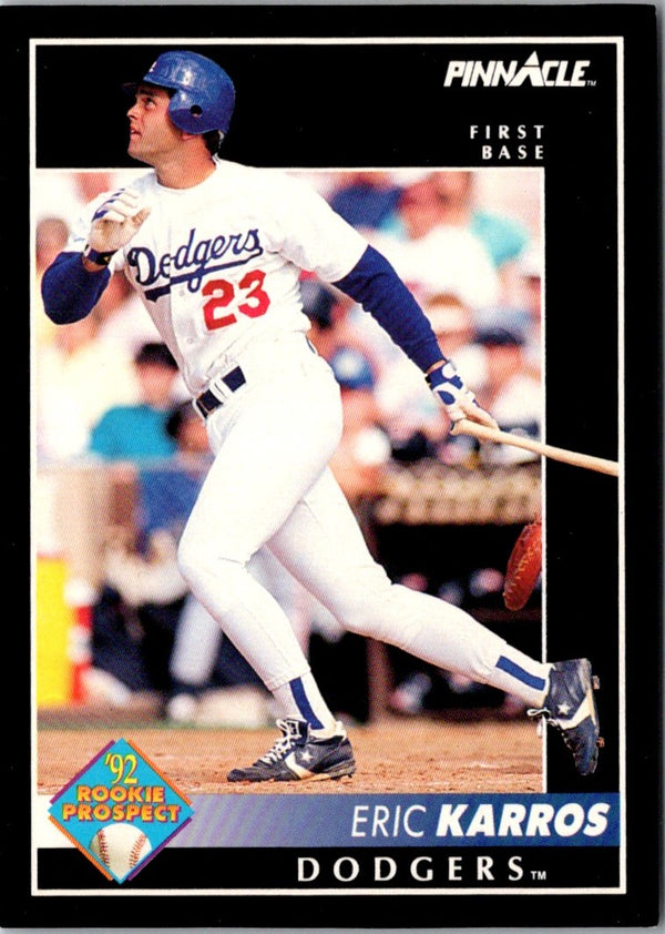 1992 Pinnacle Eric Karros #256