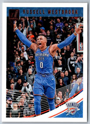 2018 Donruss Russell Westbrook #107