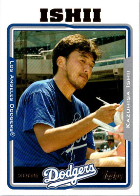 2005 Topps Kazuhisa Ishii #583