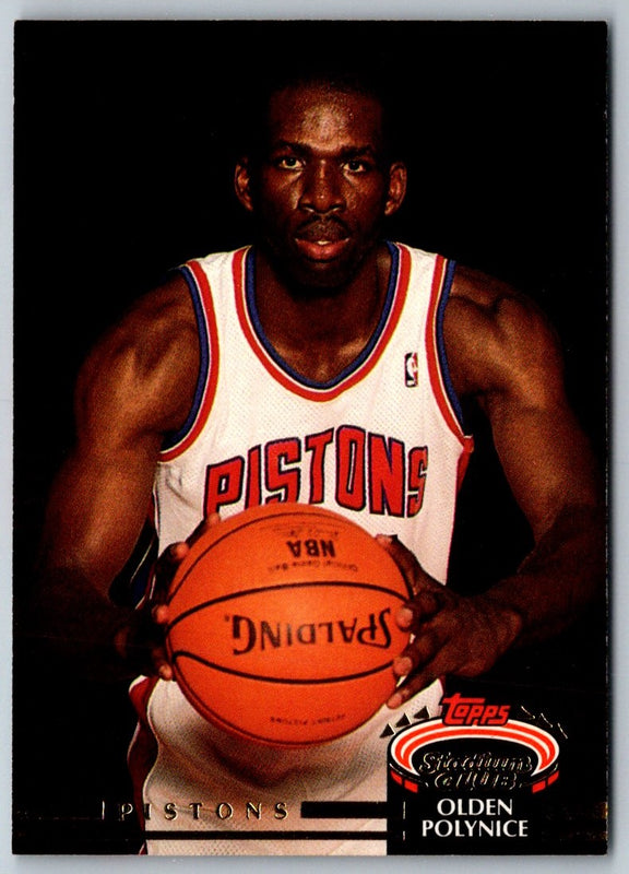 1992 Stadium Club Olden Polynice #259