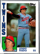 1984 Topps Lenny Faedo