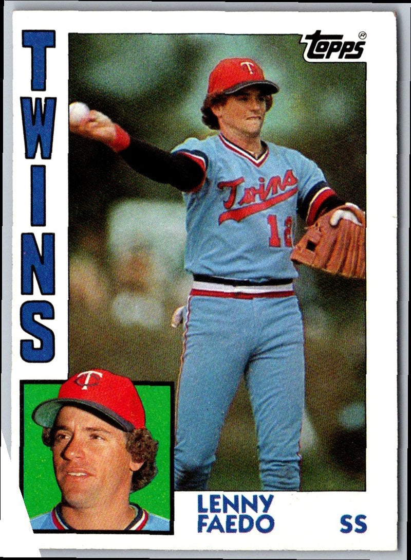 1984 Topps Lenny Faedo