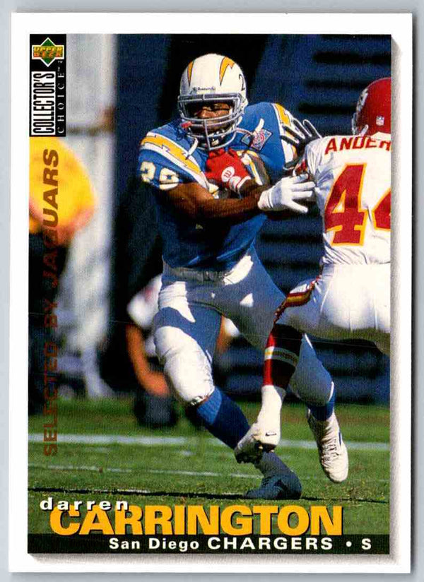 1995 Upper Deck Darren Carrington #338