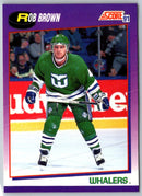 1991 Score American Rob Brown