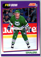 1991 Score American Rob Brown #246
