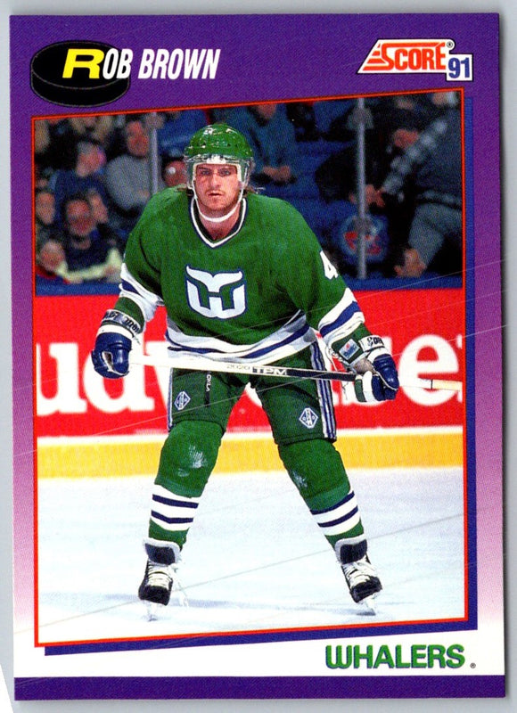 1991 Score American Rob Brown #246
