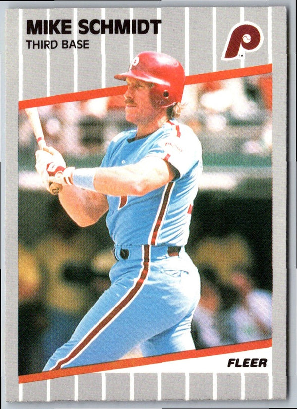 1989 Fleer Mike Schmidt #582