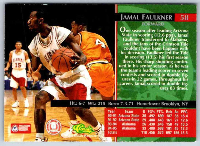 1991 WildCard Jamal Faulkner