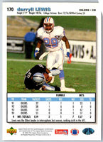 1995 Upper Deck Darryll Lewis #170