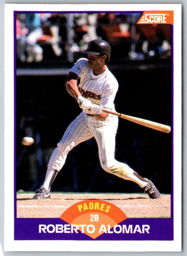 1989 Score Roberto Alomar #232